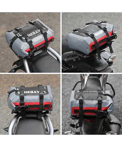 Viaterra 8L Universal Waterproof Tailbag Drybag - With Versatile Mounting-Viaterra 15 Viaterra 8L Universal Waterproof Tailbag Drybag - With Versatile Mounting-Viaterra - Image 13