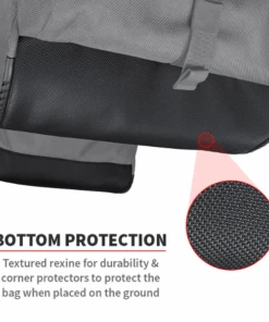 Viaterra Claw Mini 48L Waterproof Tail Bag - Black-Viaterra 34 Viaterra Claw Mini 48L Waterproof Tail Bag - Black-Viaterra -Motorcycle Riding Equipment Store 14 12