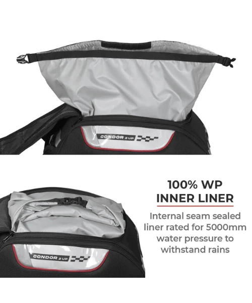 Viaterra Condor 2 Up 100% Waterproof Saddlebag-Viaterra 17 Viaterra Condor 2 Up 100% Waterproof Saddlebag-Viaterra - Image 15