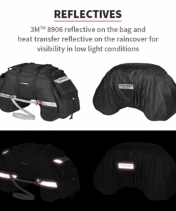 Viaterra Claw 72 Ltr Waterproof Tailbag - Black-Viaterra 33 Viaterra Claw 72 Ltr Waterproof Tailbag - Black-Viaterra -Motorcycle Riding Equipment Store 16 3