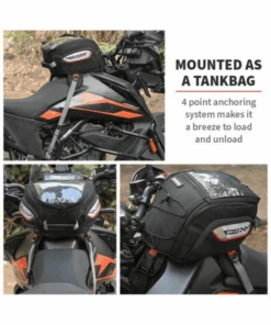 Viaterra Oxus Non-Magnetic Tank Bag-Viaterra -Motorcycle Riding Equipment Store 17 2 96699e59 8324 4355 8b19 73085438053e