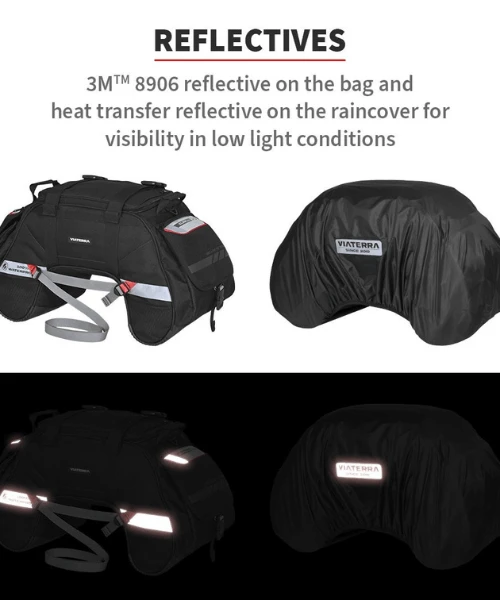 Viaterra Claw Mini 48L Waterproof Tail Bag - Black-Viaterra 19 Viaterra Claw Mini 48L Waterproof Tail Bag - Black-Viaterra - Image 17