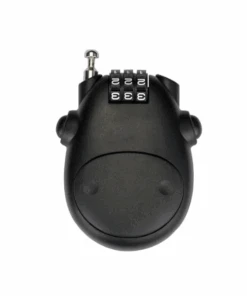 Moto Arch 3 Digit Code Cable Helmet Lock - Black-Moto Arch