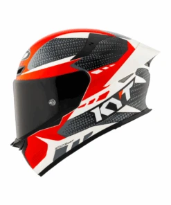 KYT TT-Revo Gear Helmet - Gloss Black Red-KYT Helmets