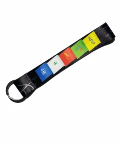 Fast Bend Ladakh Flag Cloth Keychain-Fast Bend