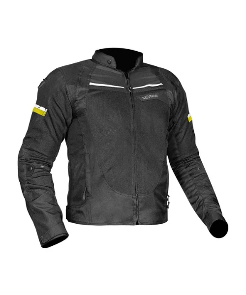 Korda Edge 2.0 Riding Jacket - Black Green-Korda 3 Korda Edge 2.0 Riding Jacket - Black Green-Korda