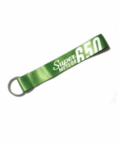 Fast Bend Super Meteor 650 Cloth Keychain - Green-Fast Bend
