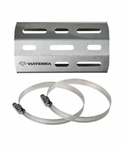 Viaterra End Can Heat Shield - Silver-Viaterra