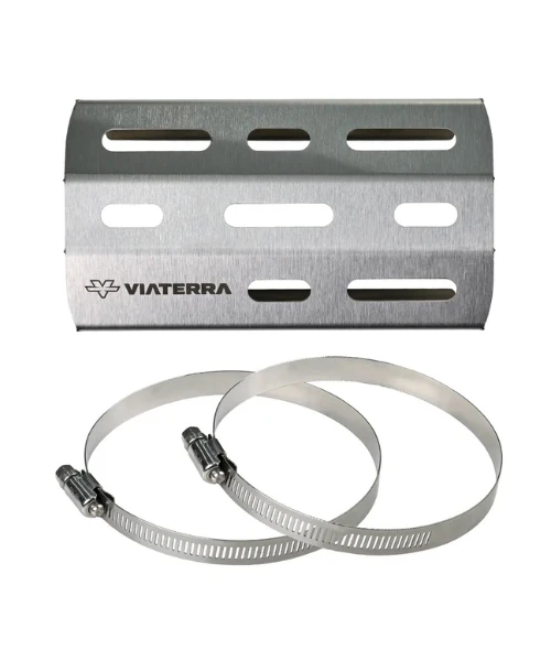 Viaterra End Can Heat Shield - Silver-Viaterra 3 Viaterra End Can Heat Shield - Silver-Viaterra