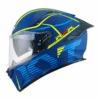 KYT R2R Pro Concept Helmet - Matt Blue Yellow-KYT Helmets 1 KYT R2R Pro Concept Helmet - Matt Blue Yellow-KYT Helmets -Motorcycle Riding Equipment Store 1 4709ac0d 7c00 463a 8bd5 3b4ccb42c11e