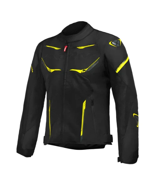 Ixon Striker Air Riding Jacket - Black Anthracite Yellow-Ixon 3 Ixon Striker Air Riding Jacket - Black Anthracite Yellow-Ixon