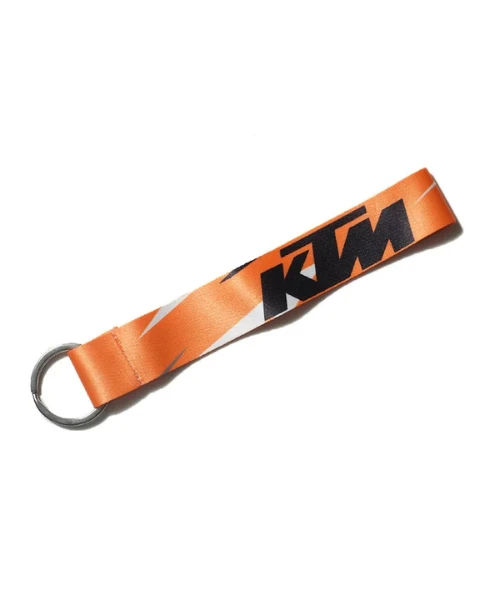 Fast Bend KTM Duke Cloth Keychain - Black White Orange-Fast Bend 3 Fast Bend KTM Duke Cloth Keychain - Black White Orange-Fast Bend