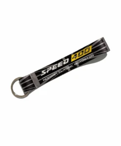 Fast Bend Roadster Classic Speed 400 Cloth Keychain - Black-Fast Bend