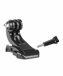 Moto Arch J Hook Buckle Mount Compatible For GoPro And Other Action Cameras - Black-Moto Arch