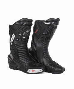 BBG Calf Riding Boots - Black-BBG