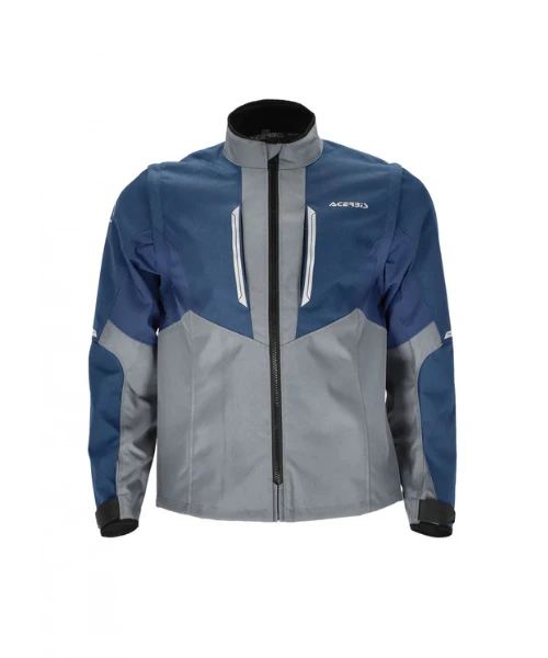 Acerbis X-Duro Enduro Riding Jacket - Blue Grey-Acerbis 3 Acerbis X-Duro Enduro Riding Jacket - Blue Grey-Acerbis