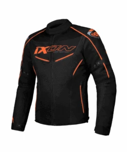 Ixon Flicker Riding Jacket - Black Orange-Ixon