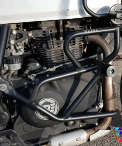 Zana Leg Guard Mild Steel With Slider Texture For Himalayan Bs6 (2020) - Matt Black - ZI-5054-Zana