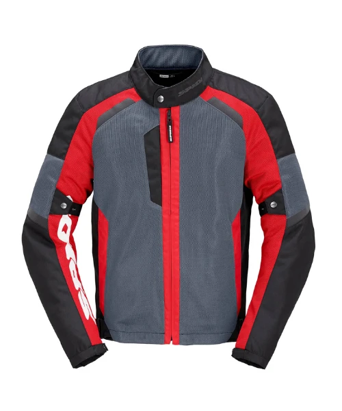 Spidi Tek Net Riding Jacket - Red-Spidi 3 Spidi Tek Net Riding Jacket - Red-Spidi