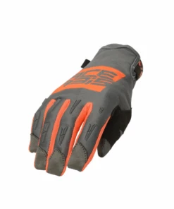 Acerbis X-WP Homol Riding Gloves - Orange Grey-Acerbis