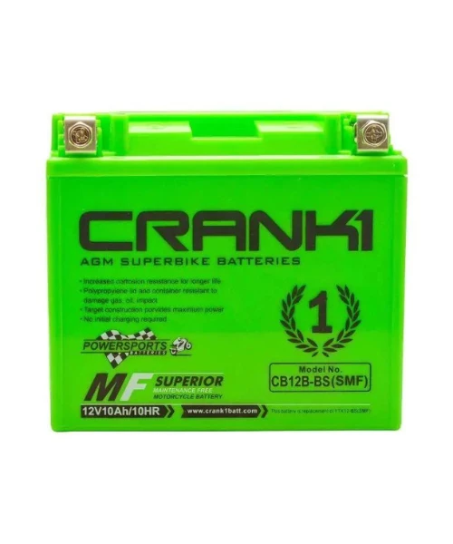 Crank1 Battery - CB12B-BS (SMF)-Crank 1 3 Crank1 Battery - CB12B-BS (SMF)-Crank 1
