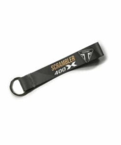 Fast Bend Scrambler 400x Cloth Keychain - Grey-Fast Bend
