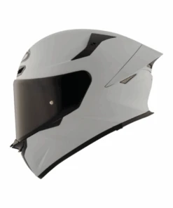 KYT TT-Revo Plain Helmet - Matt ASP Grey-KYT Helmets