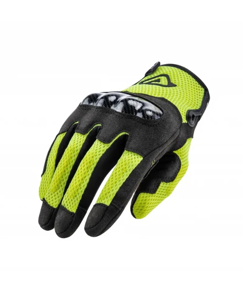 Acerbis Ramsey My Vented Riding Gloves - Black Yellow-Acerbis 3 Acerbis Ramsey My Vented Riding Gloves - Black Yellow-Acerbis