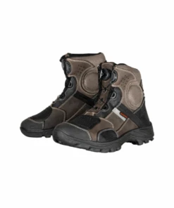 Amaroq Savage Motorcycle Riding Boots - Grey Black-Amaroq