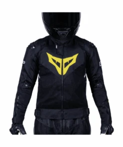 DSG GP X Riding Jacket - Black Yellow Fluo-DSG