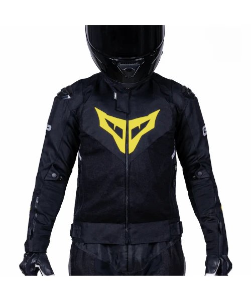 DSG GP X Riding Jacket - Black Yellow Fluo-DSG 3 DSG GP X Riding Jacket - Black Yellow Fluo-DSG