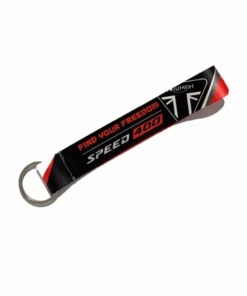 Fast Bend Speed 400 Freedom Cloth Keychain - Red-Fast Bend