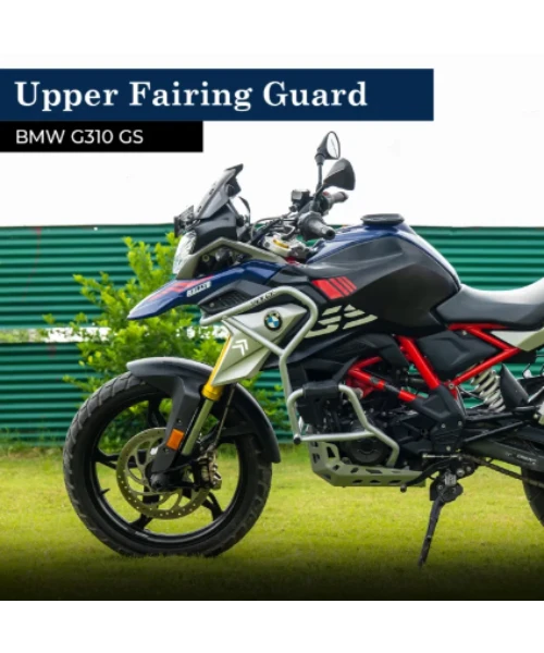 Zana BMW G310 GS Upper MS Fairing Guard Silver - ZI-8186-Zana 3 Zana BMW G310 GS Upper MS Fairing Guard Silver - ZI-8186-Zana