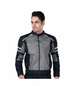 Raida Tourer Riding Jacket - Grey-Raida