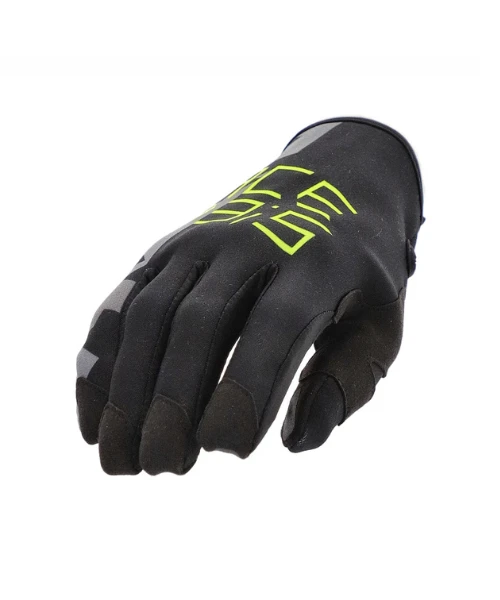 Acerbis Zero Degree 3.0 Riding Gloves - Black Yellow-Acerbis 3 Acerbis Zero Degree 3.0 Riding Gloves - Black Yellow-Acerbis