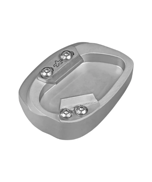 Viaterra RE Himalayan 450 Sidestand Shoe - Silver-Viaterra 3 Viaterra RE Himalayan 450 Sidestand Shoe - Silver-Viaterra