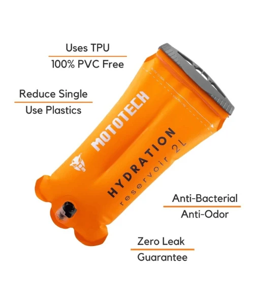 Mototech Hydration Reservoir 2L - Water Bladder-Mototech 3 Mototech Hydration Reservoir 2L - Water Bladder-Mototech