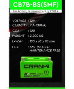 Crank1 Battery For Ducati Panigale V4 Standard CC1198-2018 TO 2021-CB7B-BS-Crank 1 5 Crank1 Battery For Ducati Panigale V4 Standard CC1198-2018 TO 2021-CB7B-BS-Crank 1 -Motorcycle Riding Equipment Store 2 120