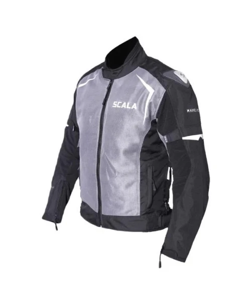 Scala Marvel V2 Riding Jacket - Black Grey-Scala Gears 4 Scala Marvel V2 Riding Jacket - Black Grey-Scala Gears - Image 2