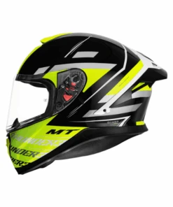 MT Thunder 3 SV Pro Damer Gloss Helmet - Fluorescent Yellow-MT Helmets