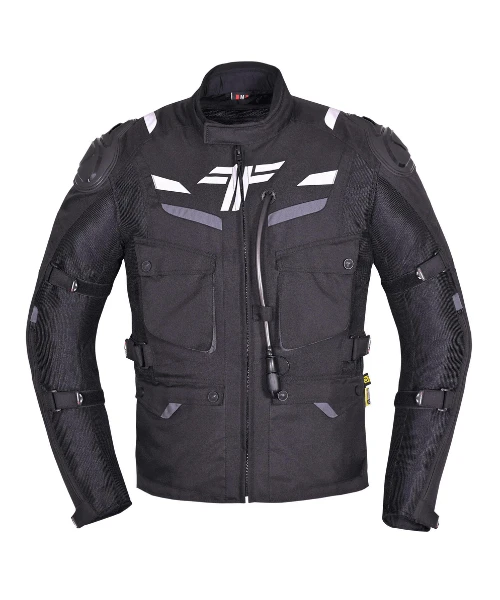 Tarmac Adventure Motorcycle Riding Jacket - Black-Tarmac 3 Tarmac Adventure Motorcycle Riding Jacket - Black-Tarmac