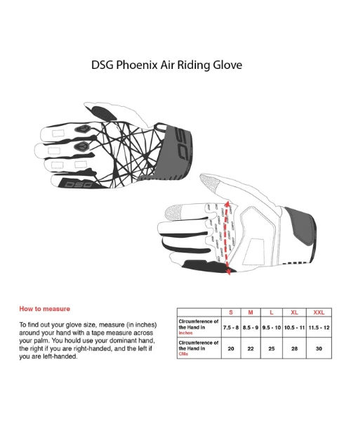 DSG Phoenix Air Riding Gloves - Fluo Yellow-DSG 4 DSG Phoenix Air Riding Gloves - Fluo Yellow-DSG - Image 2