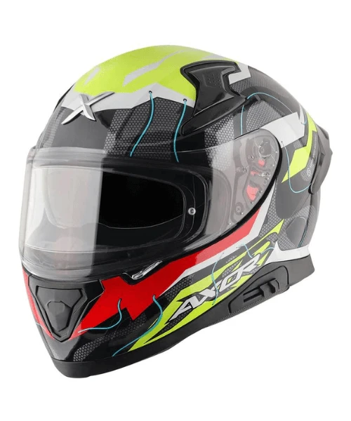 Axor Apex Dynamo Helmet - Gloss Black Neon Yellow-AXOR 4 Axor Apex Dynamo Helmet - Gloss Black Neon Yellow-AXOR - Image 2