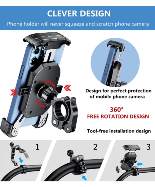 Yellowfin Y-Grip Quick Release Phone Holder Mount - M14-C2 Quick Release-Yellowfin 4 Yellowfin Y-Grip Quick Release Phone Holder Mount - M14-C2 Quick Release-Yellowfin - Image 2