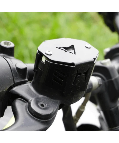 Auto Engina Hunter 350 Front Oil Reservoir Cap - Black-Auto Engina 4 Auto Engina Hunter 350 Front Oil Reservoir Cap - Black-Auto Engina - Image 2