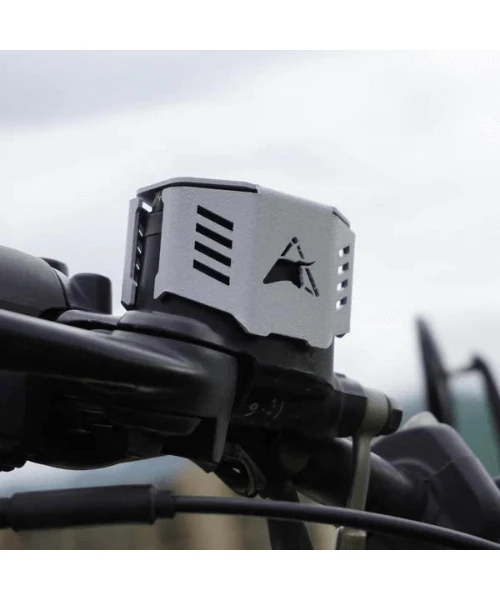 Auto Engina Hunter 350 Front Oil Reservoir Cap - Silver-Auto Engina 4 Auto Engina Hunter 350 Front Oil Reservoir Cap - Silver-Auto Engina - Image 2