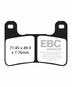 EBC Brake Pads - Double H Sintered Front Brakes - FA379HH-EBC Brakes 5 EBC Brake Pads - Double H Sintered Front Brakes - FA379HH-EBC Brakes -Motorcycle Riding Equipment Store 2 25