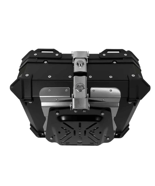 Asiatic Aluminium Top Box 22L Without Backrest - Black-Asiatic 4 Asiatic Aluminium Top Box 22L Without Backrest - Black-Asiatic - Image 2