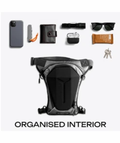 Carbonado Turtle Thigh Bag - Grey-Carbonado -Motorcycle Riding Equipment Store 2 37 25fa1226 e761 43dc 84da 1a30fa9597ce