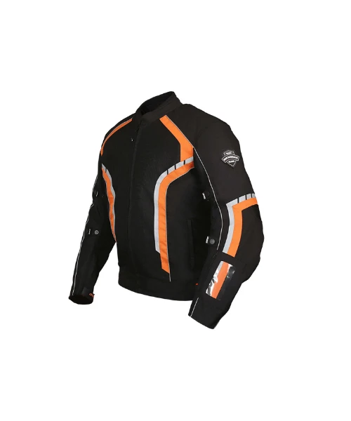 BBG Explorer Riding Jacket - Orange-BBG 4 BBG Explorer Riding Jacket - Orange-BBG - Image 2